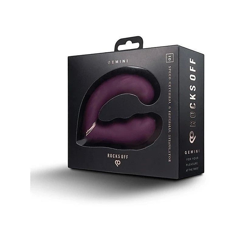 Gemini Multi Functions Prostate Vibrator by Rocks Off - Prostate Toys