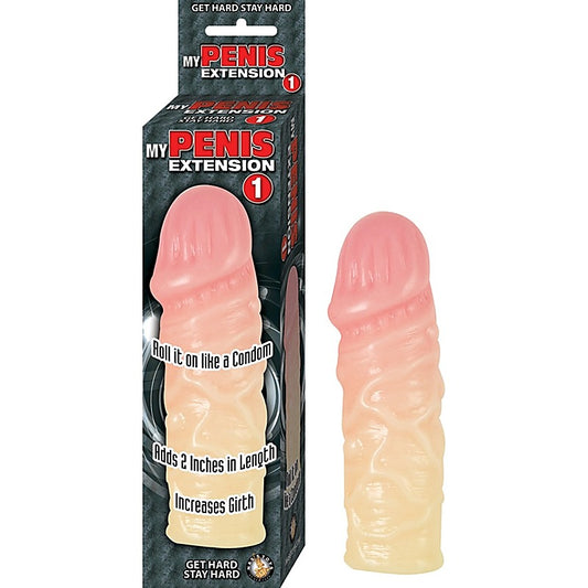 Nasstoys My Stretchy Male Penis Extension 1 - Penis Sleeves and Extenders