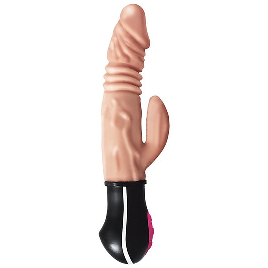 Nasstoys Natural Realskin Hot Cock Rotating Thrusting Dildo - Vibrating Dildos