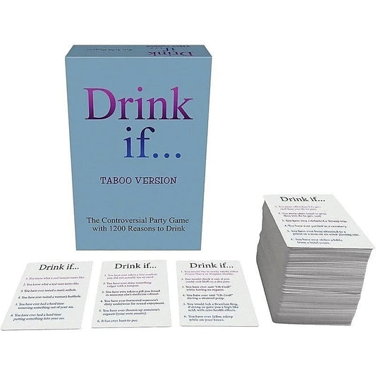 Kheper Drink If Taboo Version Adult Party Games - Sex Games, Coupons and Tricks