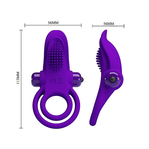 10 Functions Men's Vibrant Penis Ring by Baile - Vibrating Cock Rings
