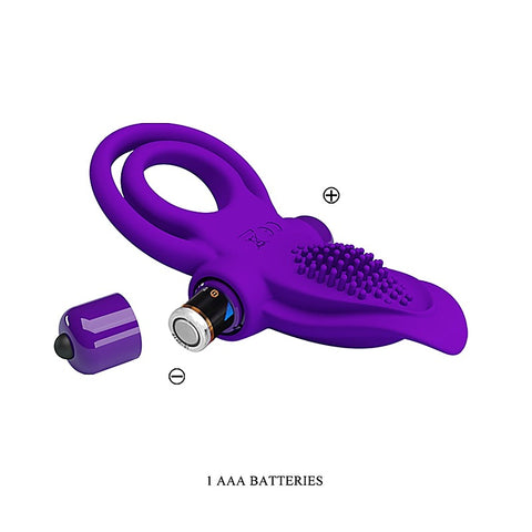 10 Functions Men's Vibrant Penis Ring by Baile - Vibrating Cock Rings