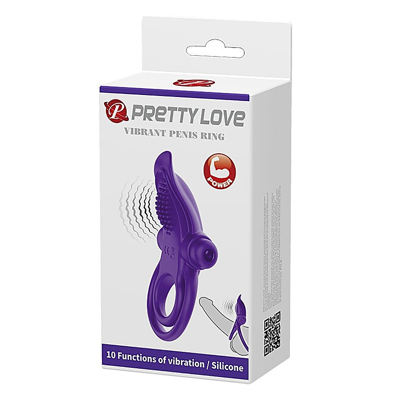 10 Functions Men's Vibrant Penis Ring by Baile - Vibrating Cock Rings