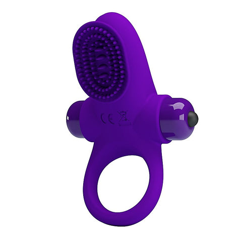 Pretty Love 10 Functions Silicone Vibrant Penis Ring II - Vibrating Cock Rings