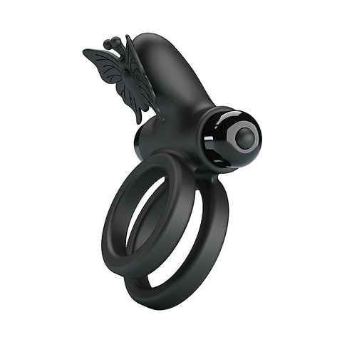 Vibrating Passionate Silicone Cock Ring IX by Baile - Vibrating Cock Rings