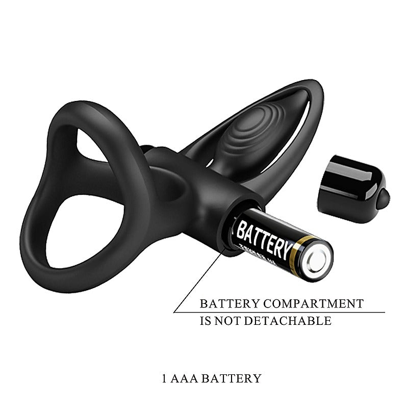 10 Functions Stretchy & Vibrating Cock Ring by Baile - Vibrating Cock Rings