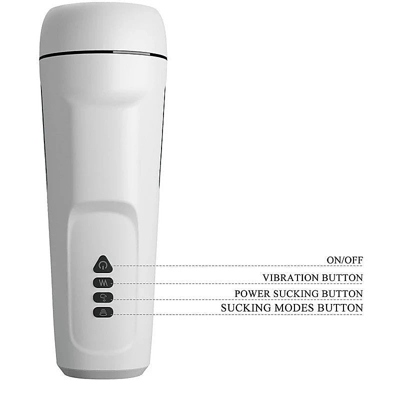 Sienna Rechargeable Mens Masturbator by Baile - Masturbators and Strokers