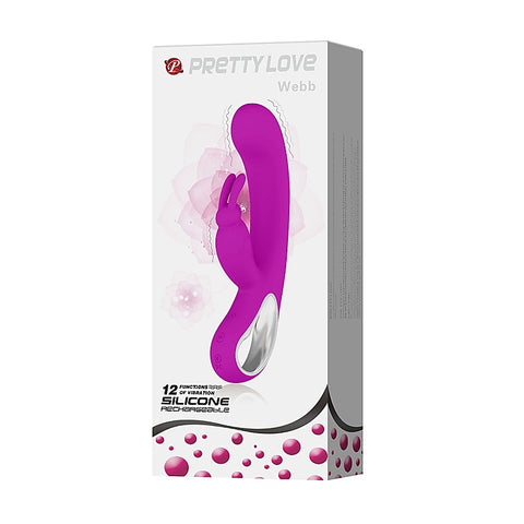 Pretty Love Webb Rechargeable Rabbit Vibrator by Baile - Rabbit Vibrators