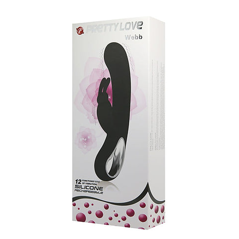 Pretty Love Webb Rechargeable Rabbit Vibrator by Baile - Rabbit Vibrators