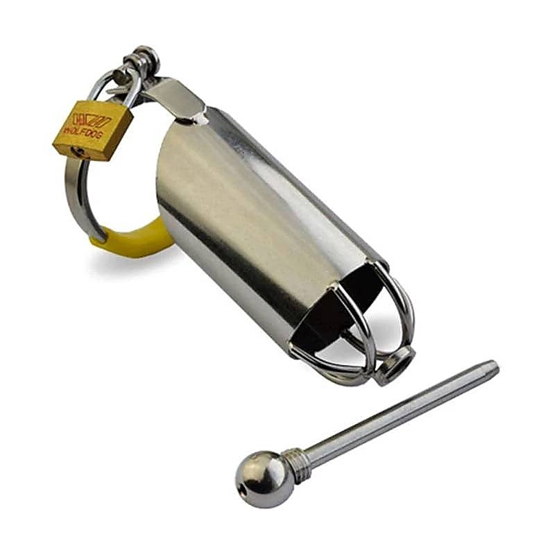 Zero Escape Male Cock Cage with Sound by BDStyle - Male Chastity
