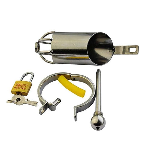 Zero Escape Male Cock Cage with Sound by BDStyle - Male Chastity