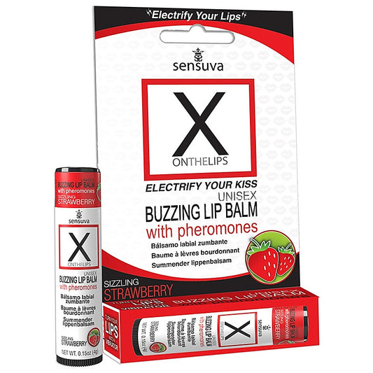 Sensuva On X on the LIPS With Pheromones Buzzing Lip Balm - Sex Pheromones and Perfumes