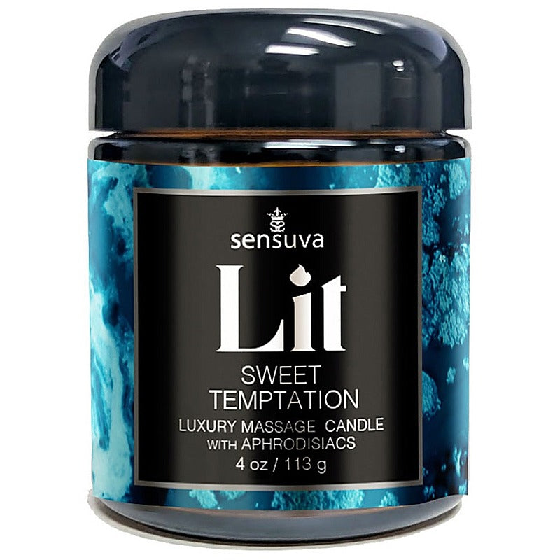 Sensuva On Lit Sweet Temptation Luxury Massage Candle 118ml - Sex Pheromones and Perfumes
