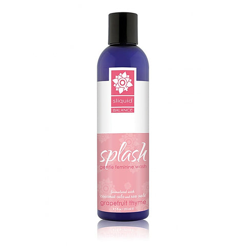 Balance Splash Intimate Gentle Feminine Wash by Sliquid - Bath and Intimate Fragrances