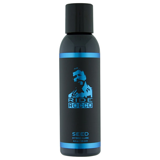 Sliquid Ride Rocco Seed Silk Hybrid Lubricant 4.2oz - Massage Oils and Lubricants