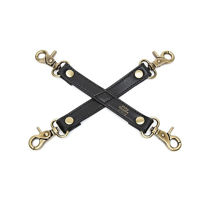 Bound to You Faux Leather Hog Tie by Love Honey - Cuffs and Restraints