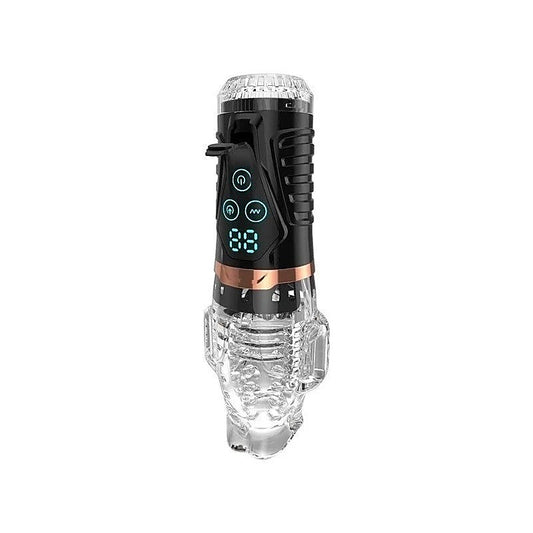 Amovibe Alpha Sucking & Vibrating Male Masturbator - Masturbators and Strokers