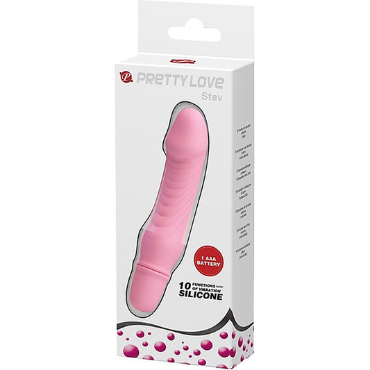 Pretty Love Stev 10 Functions Vibrating Dildo - Vibrating Dildos