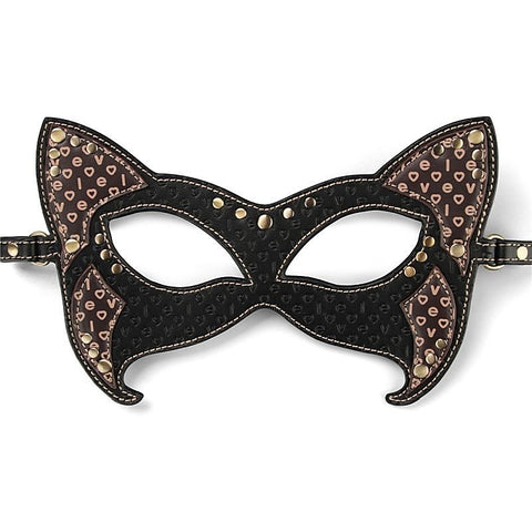 Rebellion Reign BDSM Play Cat Mask by Lovetoy - Masks And Blindfolds