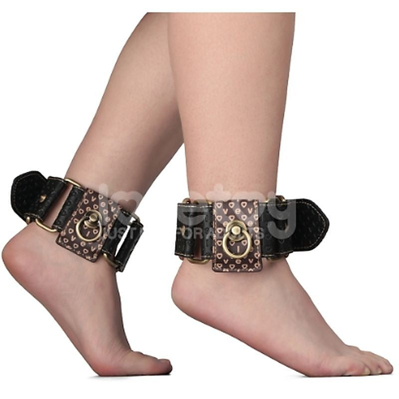 Rebellion Reign Fetish Play Ankle Cuffs by Lovetoy - Cuffs And Restraints