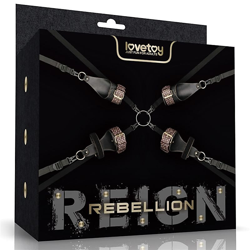 Lovetoy Rebellion Reign Under Mattress Restraint - Cuffs And Restraints