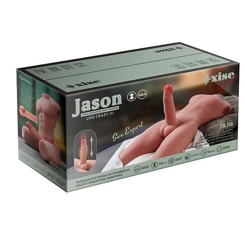 Jason USB Auto Thrusting Male Torso by XISE - Masturbators and Strokers