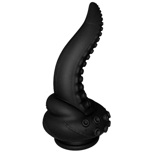 Bed Candy Fantasy Play Tentacle Dildo Black - Realistic Dildos