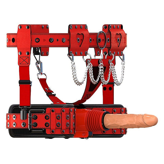 BDStyle X4 Sex Machine With Strap-on Harness - Sex Machines