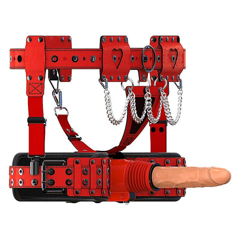X4 Sex Machine with Strap-on Harness by BDStyle - Sex Machines
