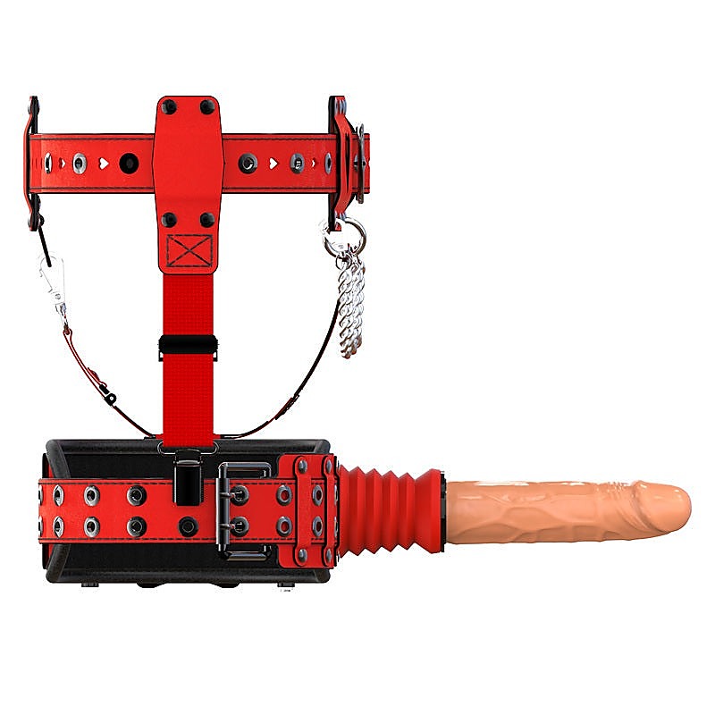 X4 Sex Machine with Strap-on Harness by BDStyle - Sex Machines
