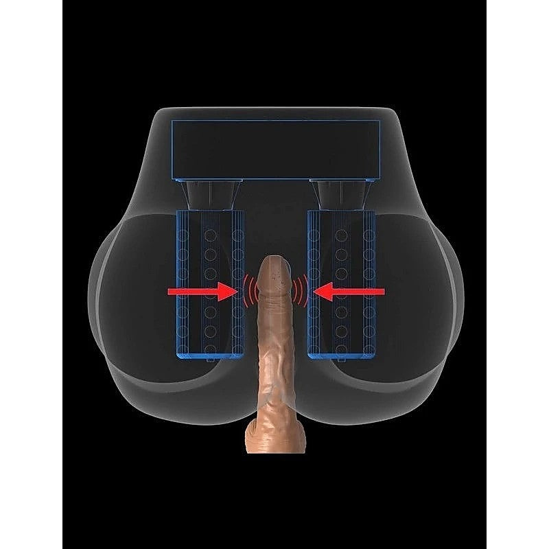 Milk Me Silly Twerking and Vibrating Male Masturbator - Realistic Butts And Vaginas