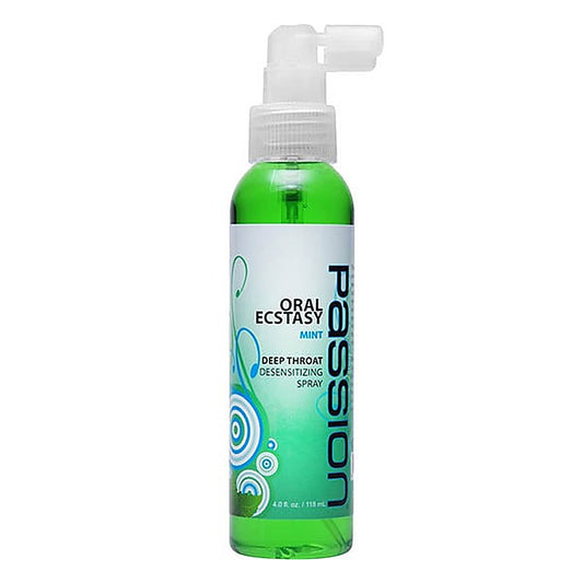 XR Brands Passion Oral Ecstasy Deep Throat Spray 118 ml - Delay and Excite Sprays