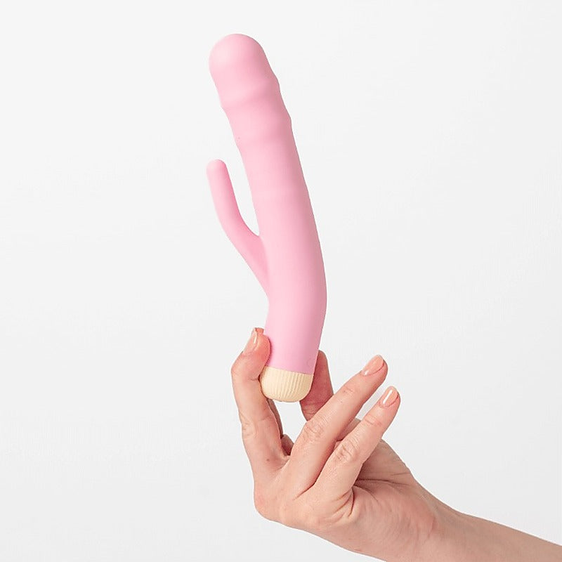 DeeDee USB Rechargeable Thrusting Rabbit Vibe - Rabbit Vibrators
