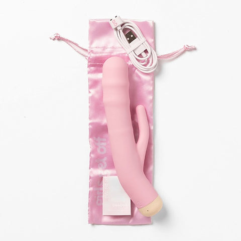 DeeDee USB Rechargeable Thrusting Rabbit Vibe - Rabbit Vibrators