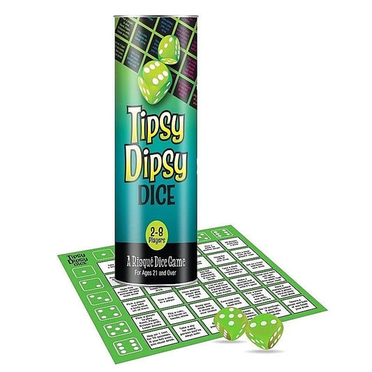 Little Genie Tipsy Dipsy Dice Drinking Game for Parties - Sex Games, Coupons and Tricks
