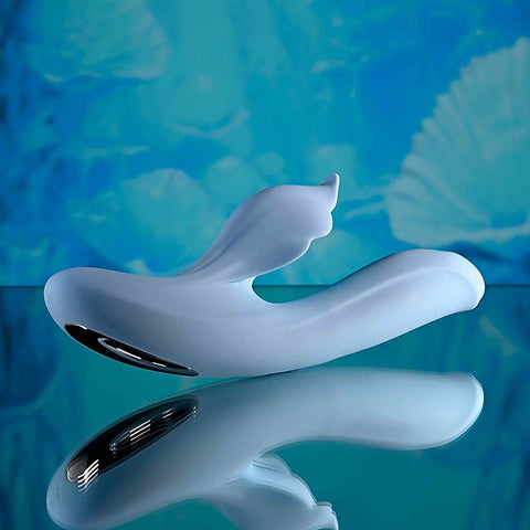 Playboy Pleasure IN BLOOM Thrusting & Heating Vibrator - Rabbit Vibrators