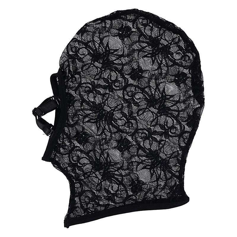 Lace Hush BDSM Hood by Sportsheets - Bondage Hoods