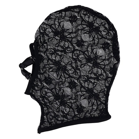 Lace Hush BDSM Hood by Sportsheets - Bondage Hoods