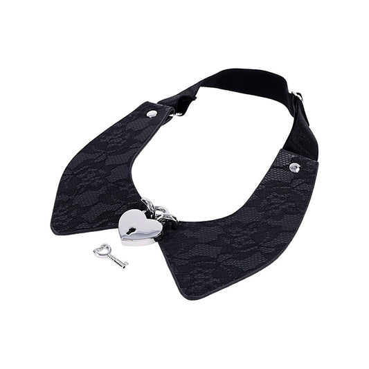 Sportsheets Sex and Mischief Heartbound Lace Day Collar - Collars and Leads