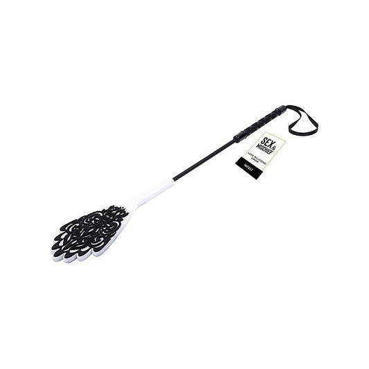 Sportsheets Sex and Mischief Lace Bondage Silicone Crop - Whips And Crops