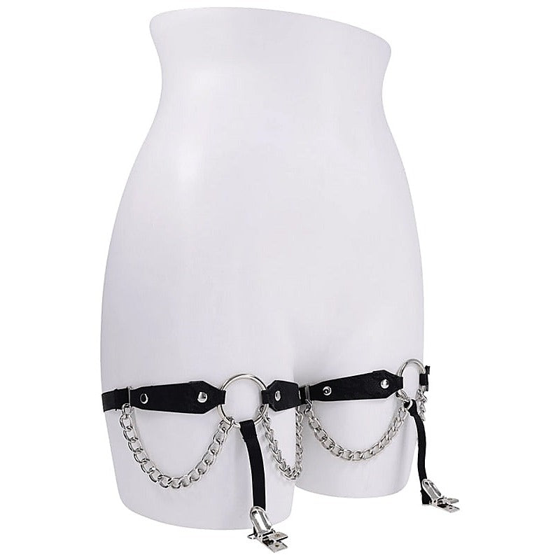 Chain Lace Garters by Sportsheets - Her Fetish