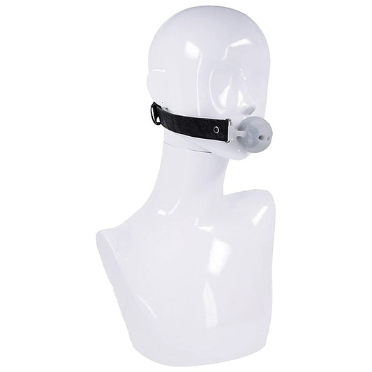 Sportsheets Sex and Mischief Silicone Breathable Ball Gag - Bondage Gags and Bits