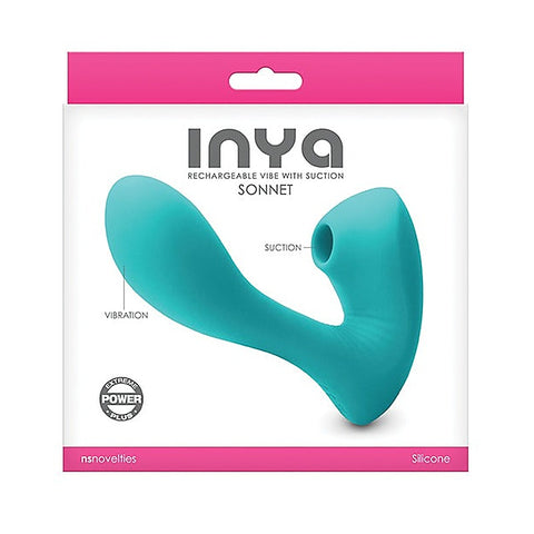 INYA Sonnet Suction Vibrator by NS Novelties - G-Spot Vibrators
