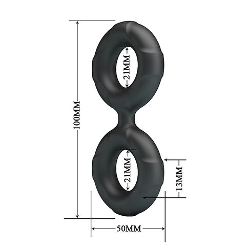 Radwan Super Soft Silicone Cock Ring No.19 by Baile - Stretchy Cock Rings