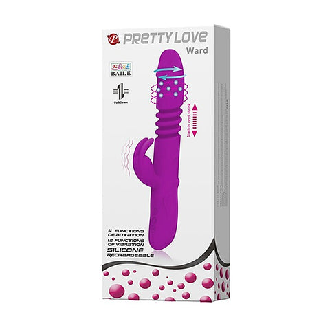 Rechargeable Rotating Rabbit Vibrator by Baile - Rabbit Vibrators