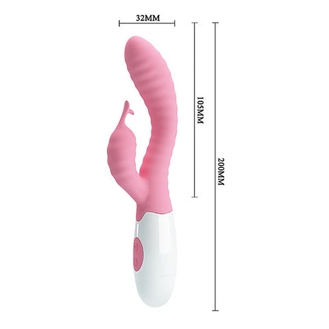 Hyman Multi Functions Thrusting Rabbit Vibrator by Baile - Rabbit Vibrators
