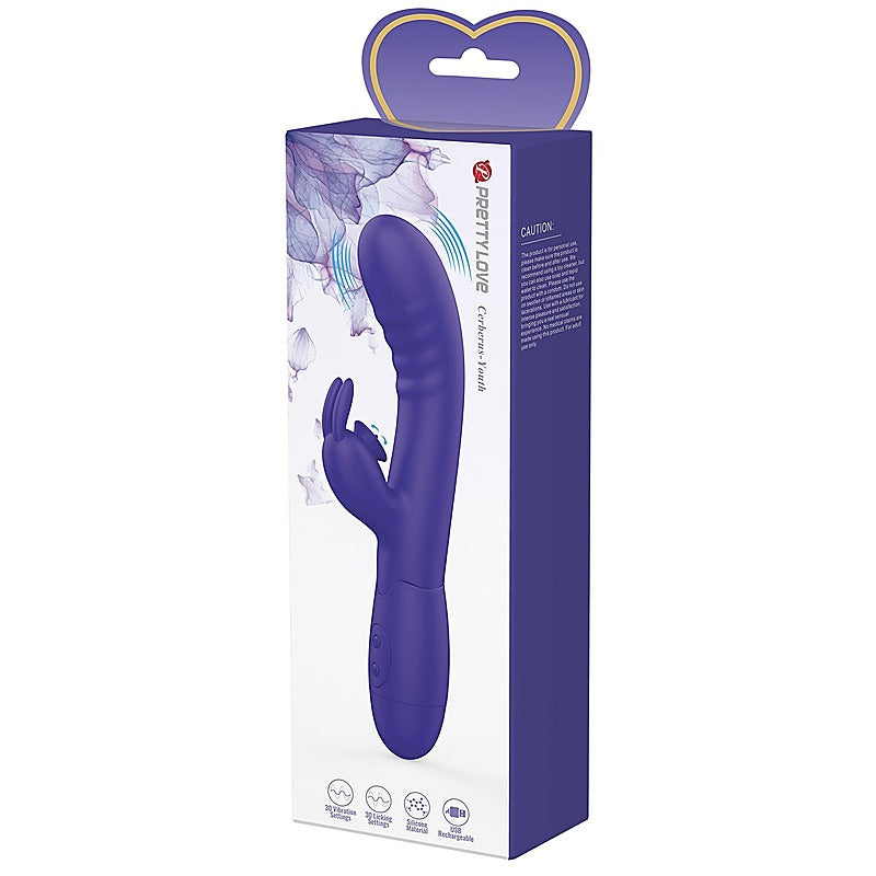 Cerberus Youth Rechargeable Rabbit Vibrator by Baile - Rabbit Vibrators
