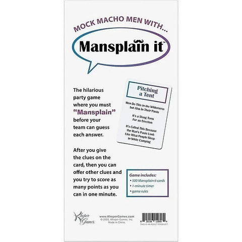 Premium Mansplain It Game by Kheper Games - Sex Games, Coupons and Tricks
