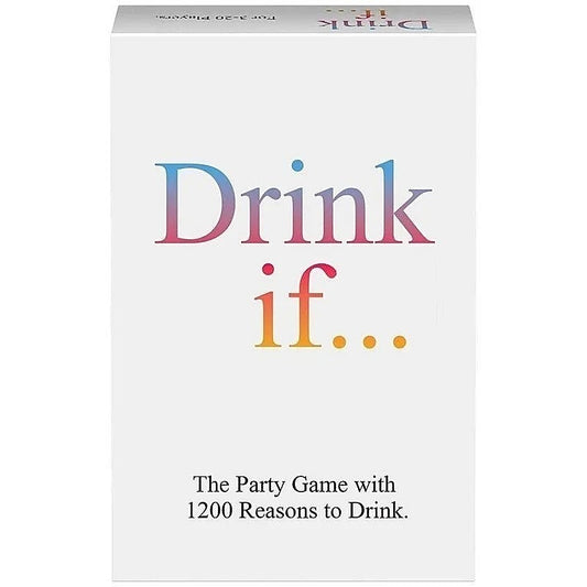 Kheper Games Drink If .... Game - Sex Games, Coupons and Tricks