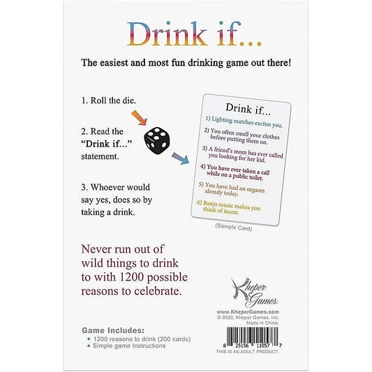 Kheper Games Drink If .... Game - Sex Games, Coupons and Tricks